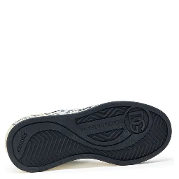 White Leather Low Top Sneakers