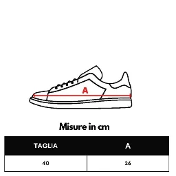 White Leather Low Top Sneakers