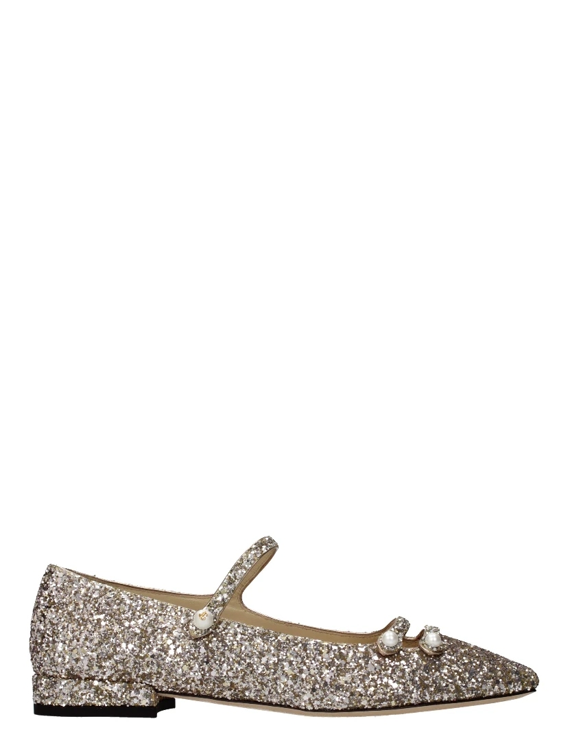 حذاء باليه بلاستيكي وردي