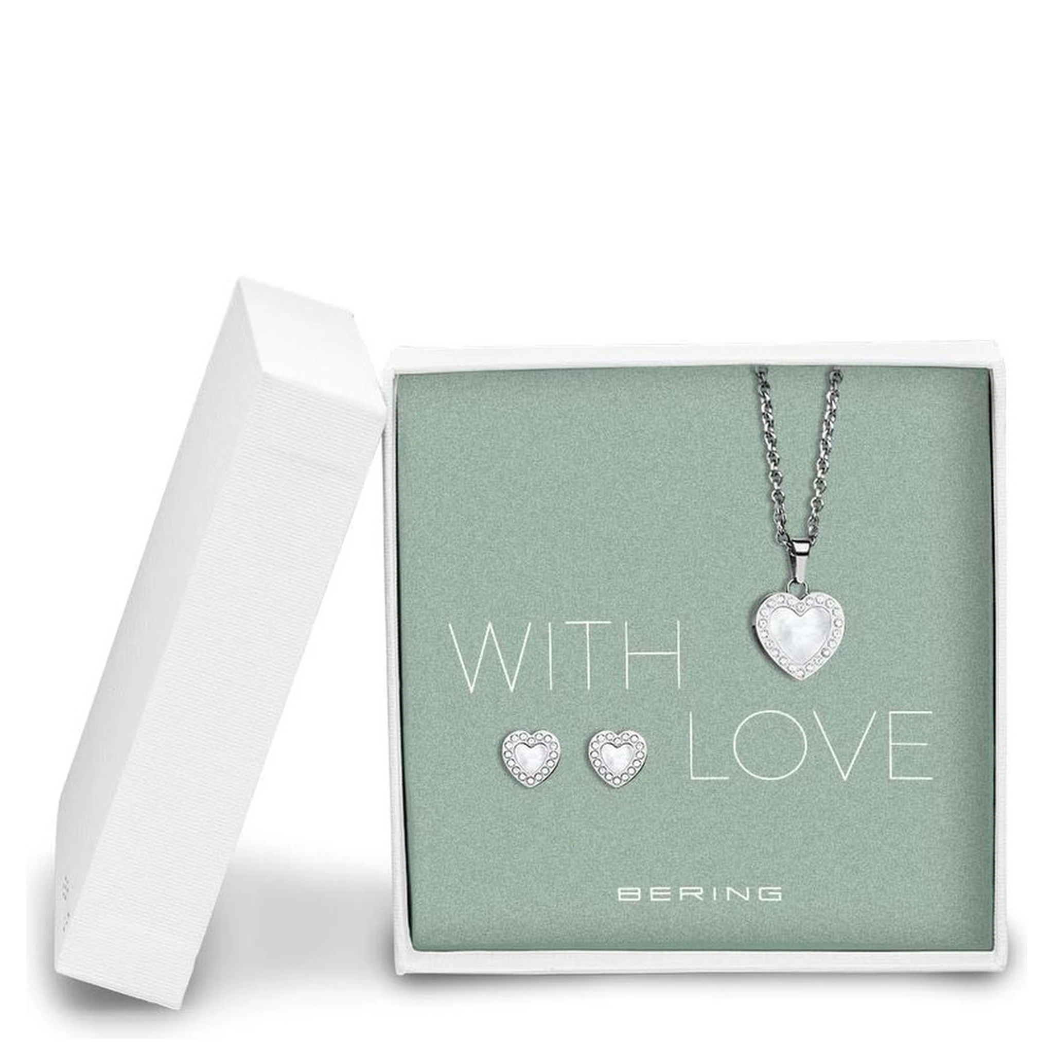 Gray Stainless Steel Necklace