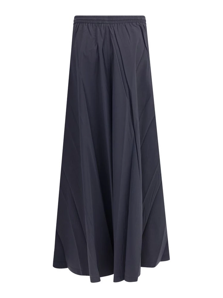 Blue Polyester Long Skirt alternative