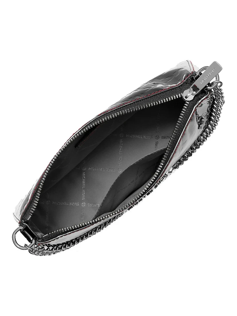 Black Canvas Clutch Bag