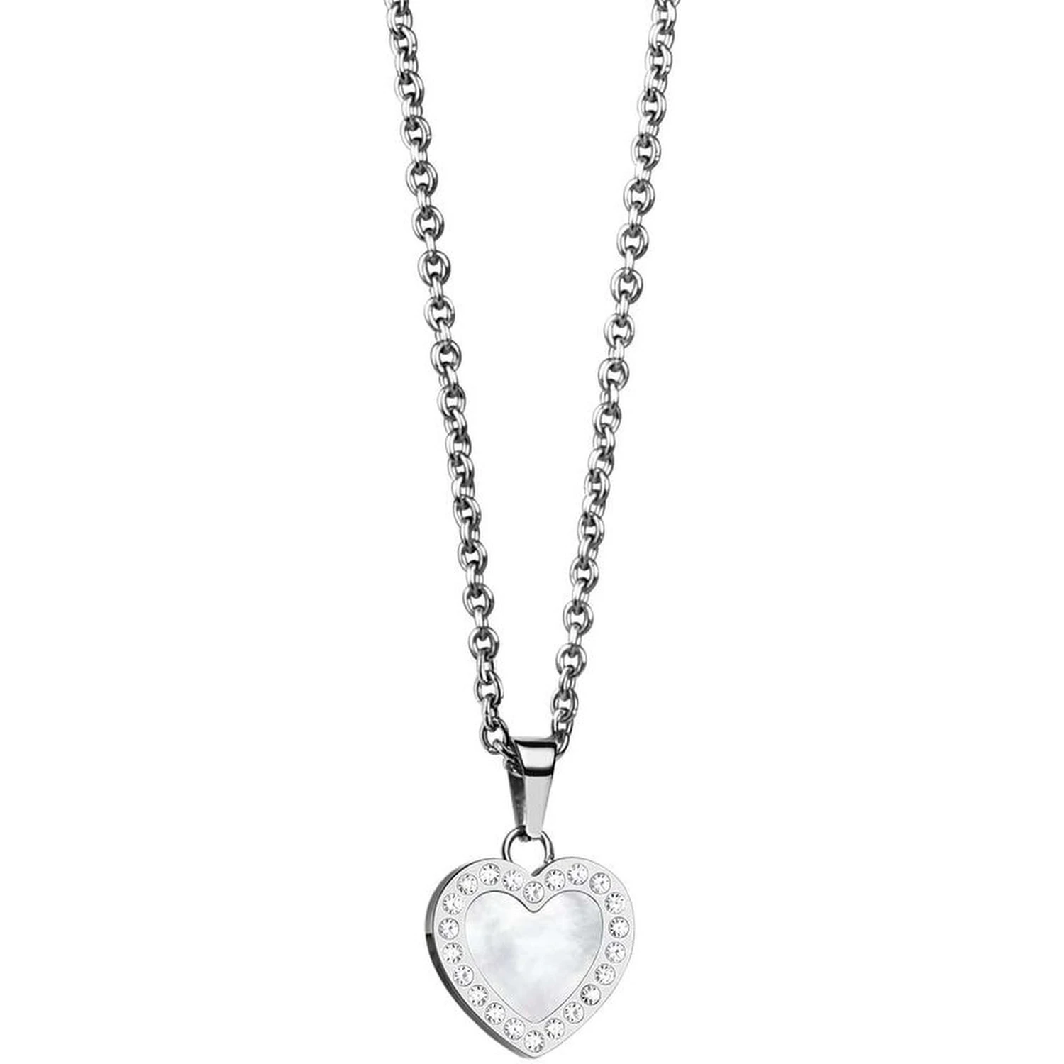 Gray Stainless Steel Necklace