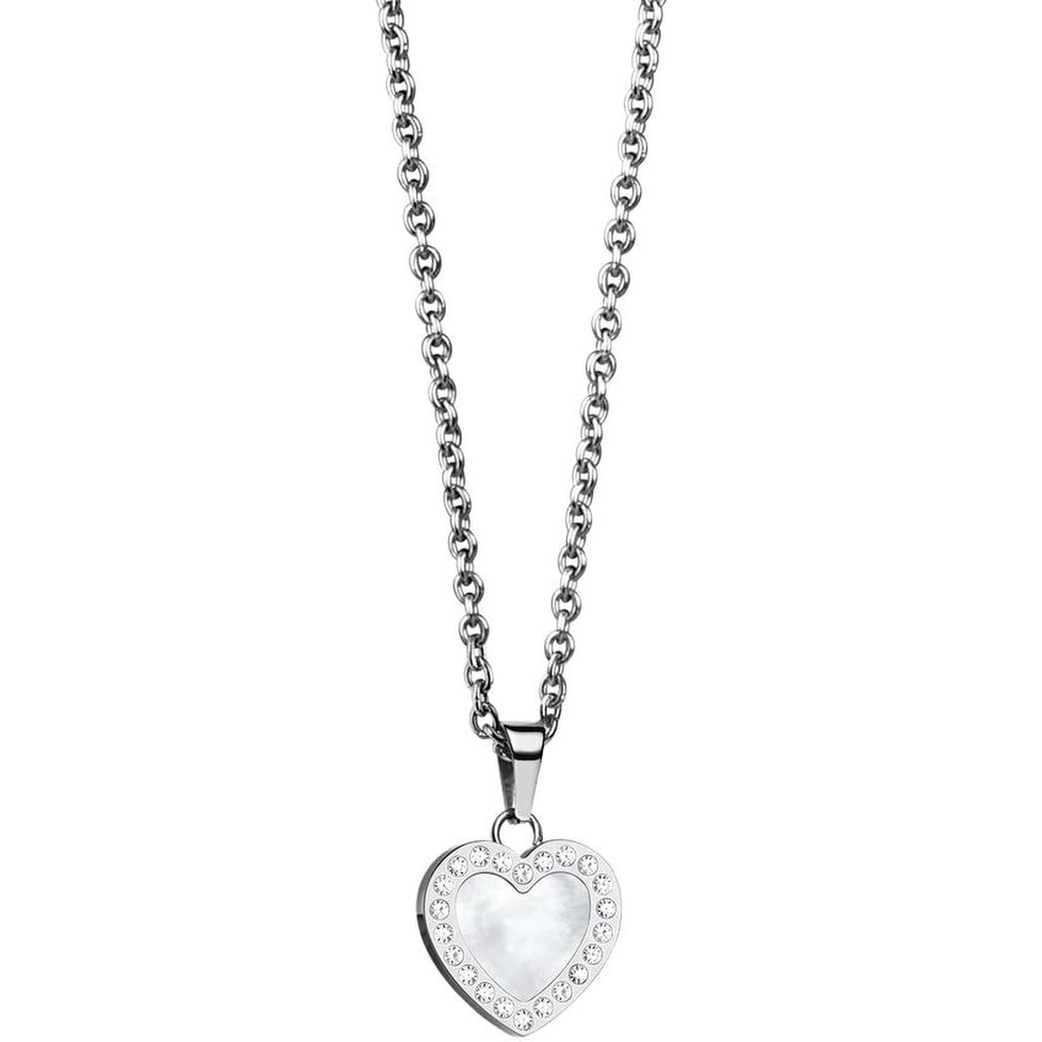 Gray Stainless Steel Necklace