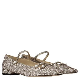 حذاء باليه بلاستيكي وردي