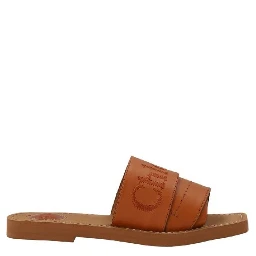 Brown Calfskin Sandals