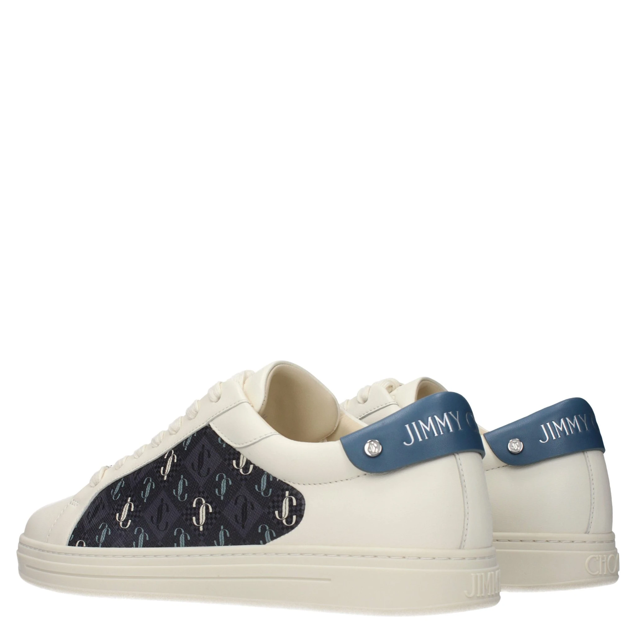 Beige Leather Low Top Sneakers