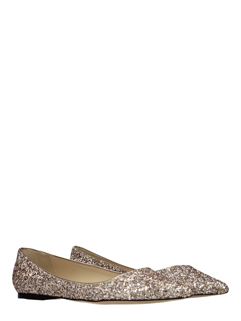 حذاء باليه بلاستيكي وردي