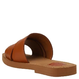 Brown Calfskin Sandals