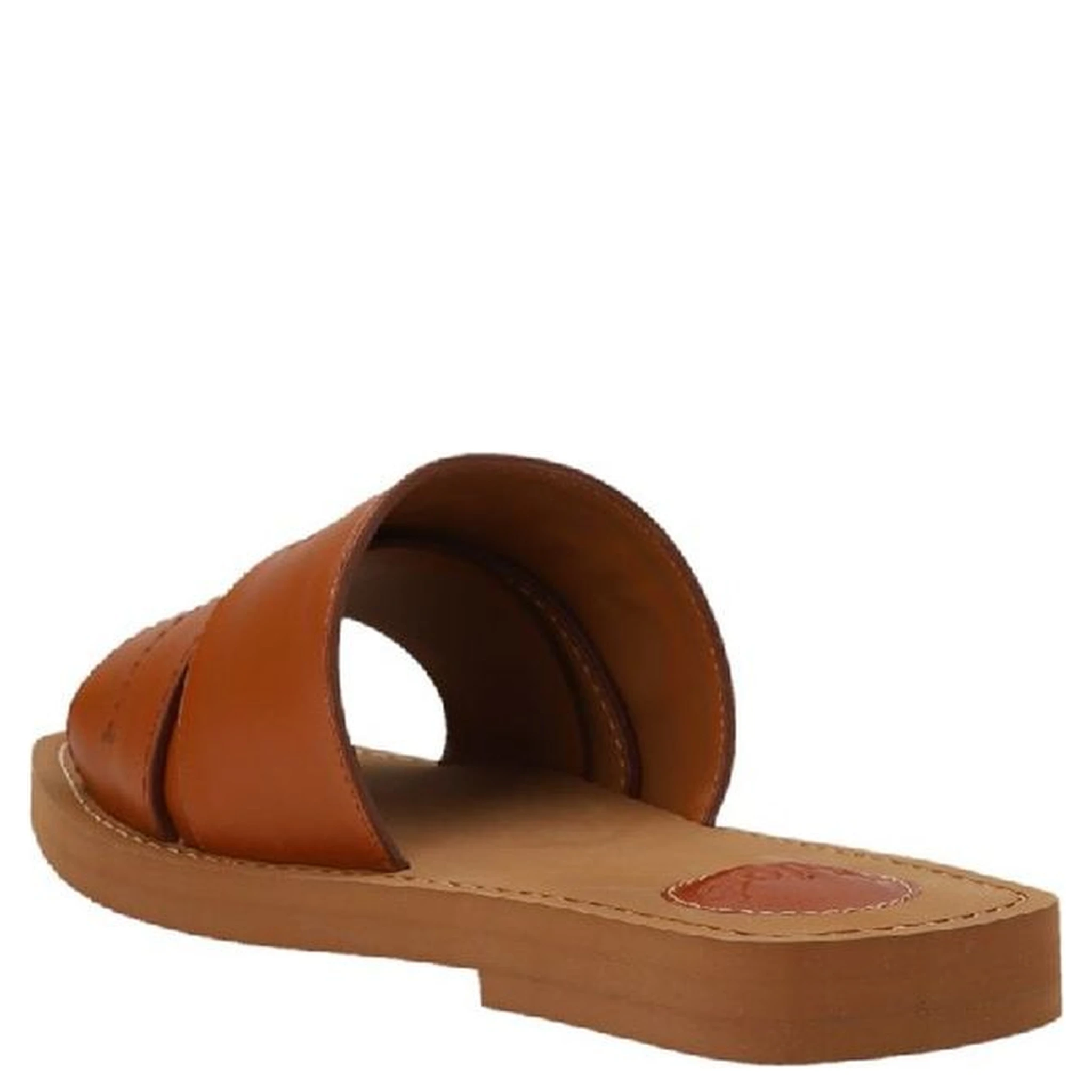Brown Calfskin Sandals