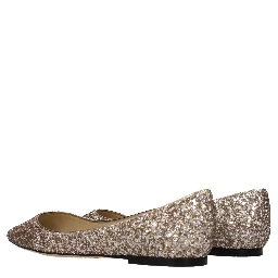 حذاء باليه بلاستيكي وردي