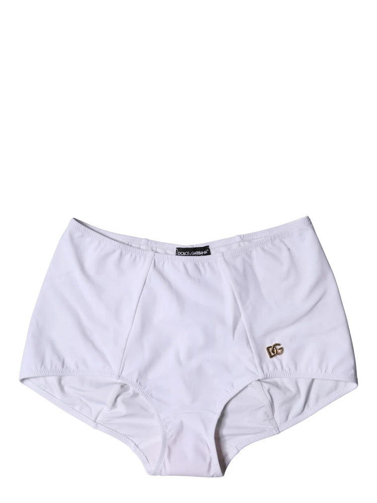 White Logo Girdle High Waist Panty Underwear