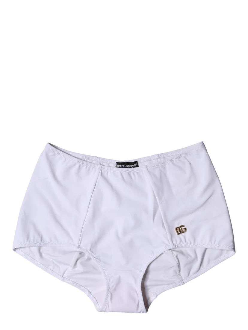 White Logo Girdle High Waist Panty Underwear