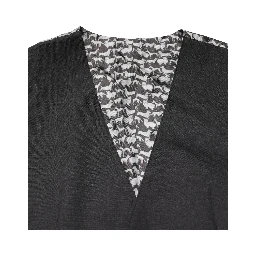Black Wool Dress Men Formal Waistcoat Vest