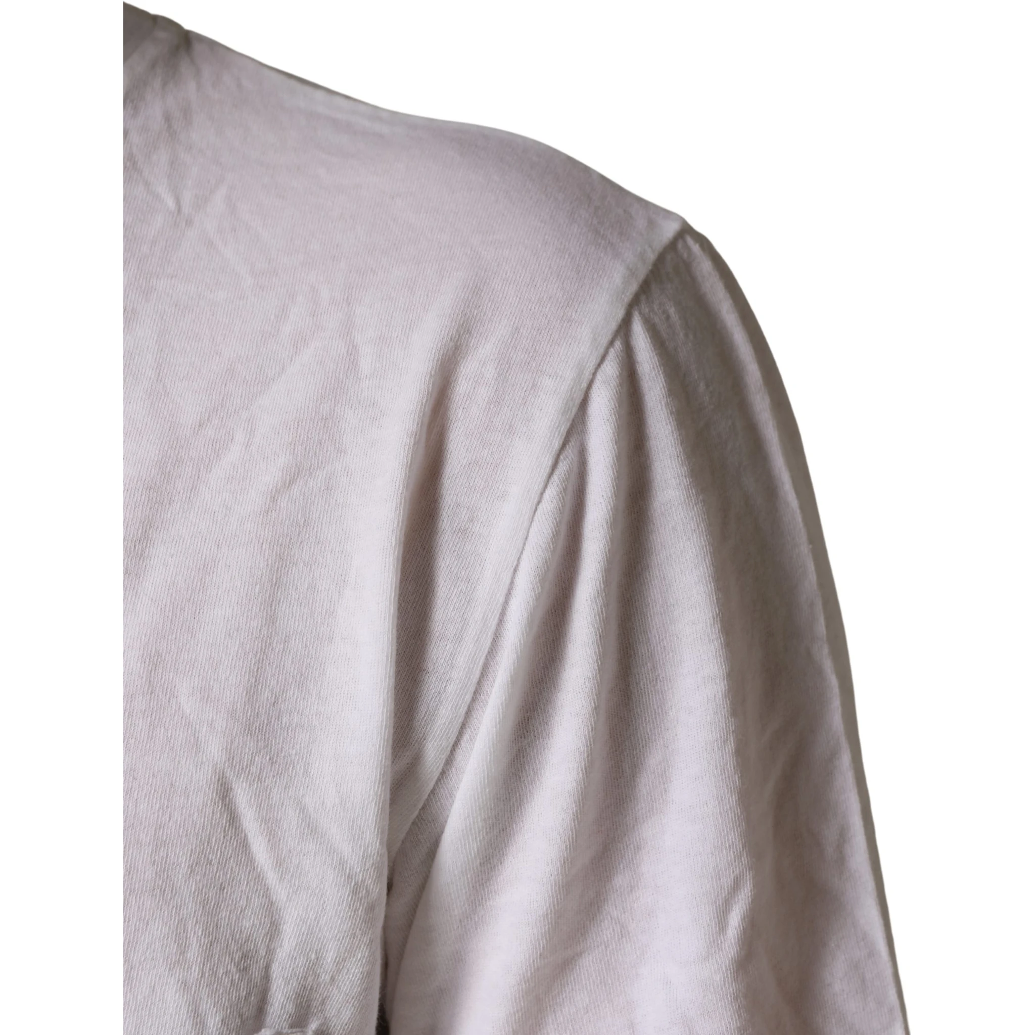 White 100% Cotton Plain Round Neck Men Shirt T-shirt