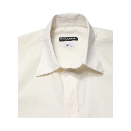 White MARTINI Cotton Men Dress Formal Shirt