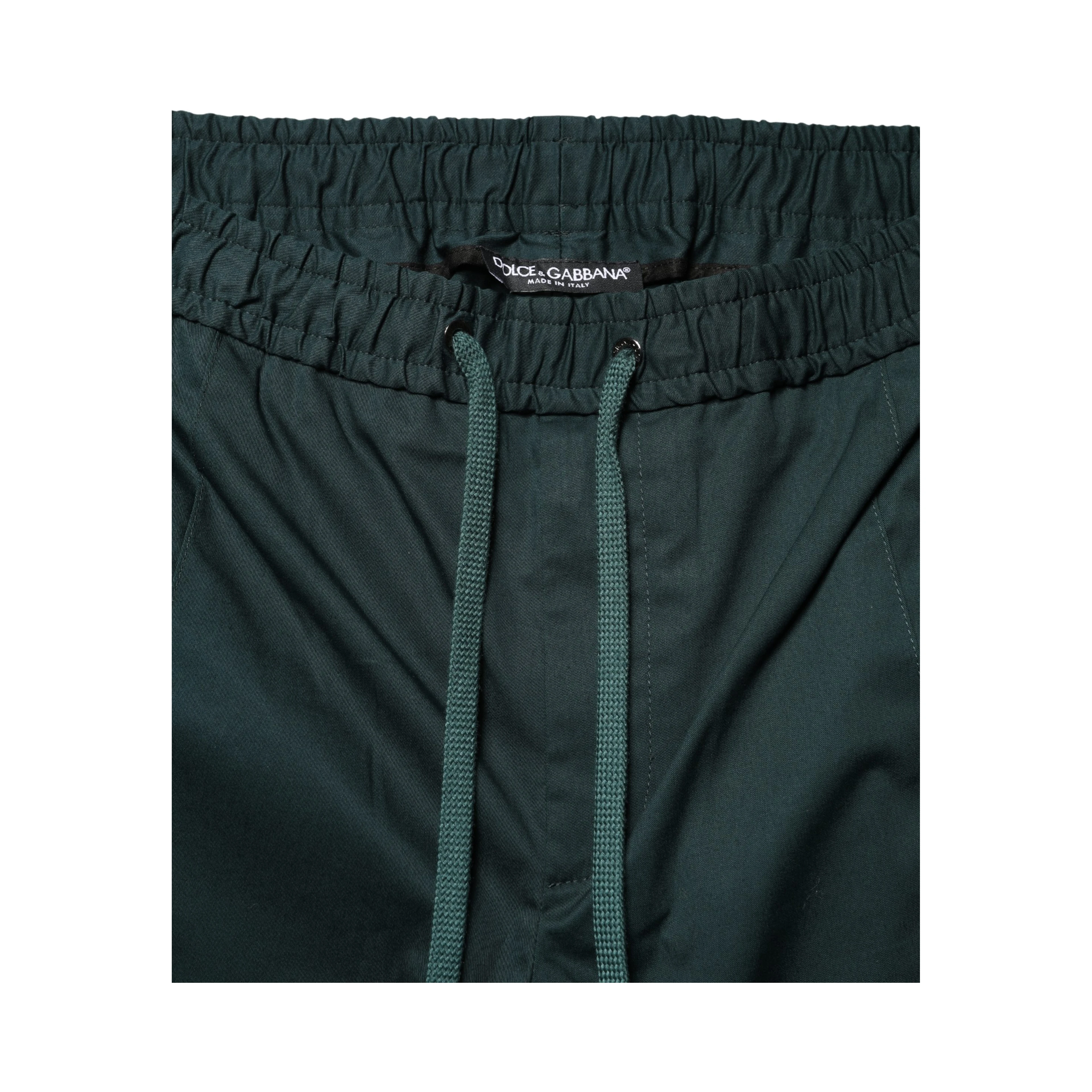Green Cotton Skinny Men Jogger Trouser Pants