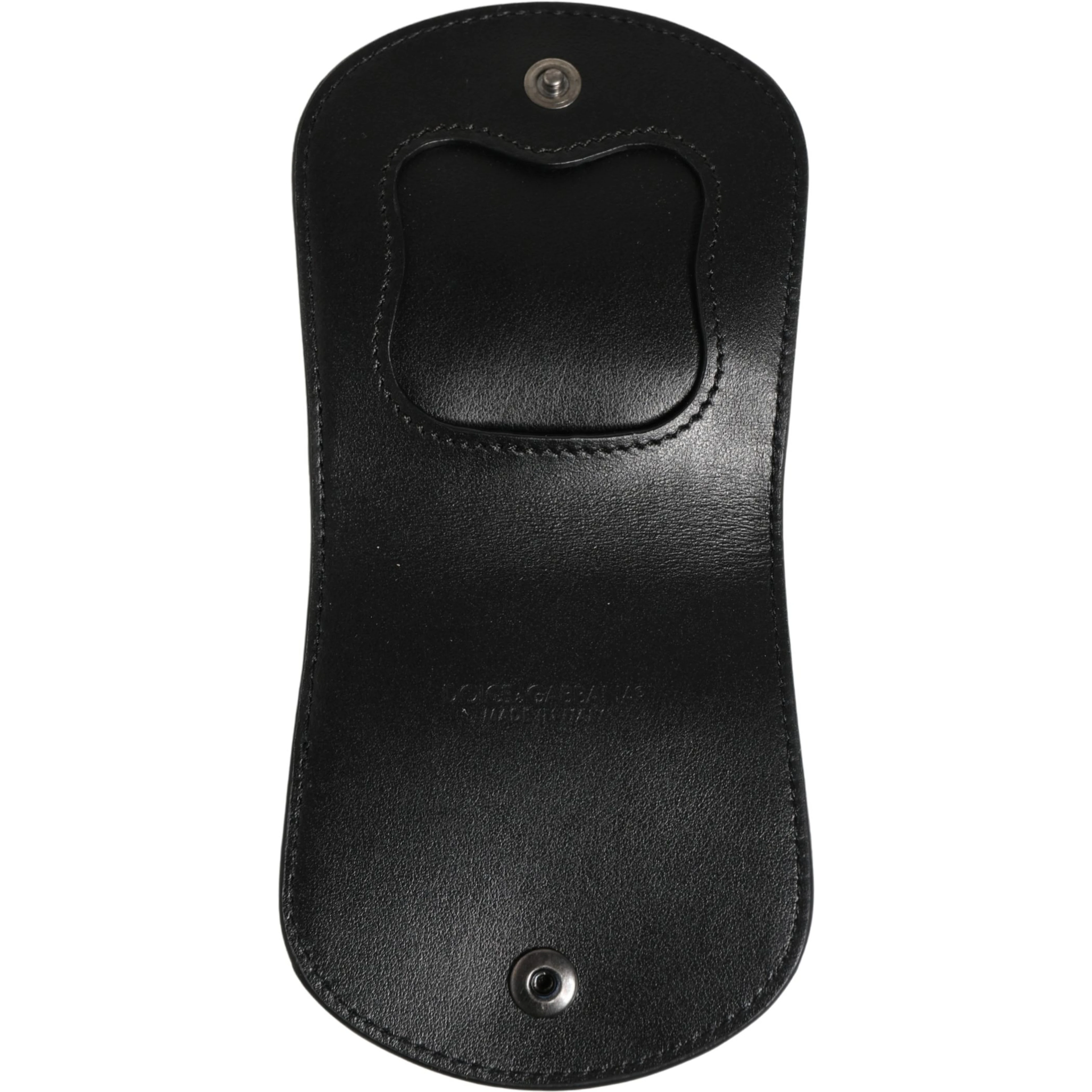 Black Exotic Skin Condom Case Holder Pocket Wallet