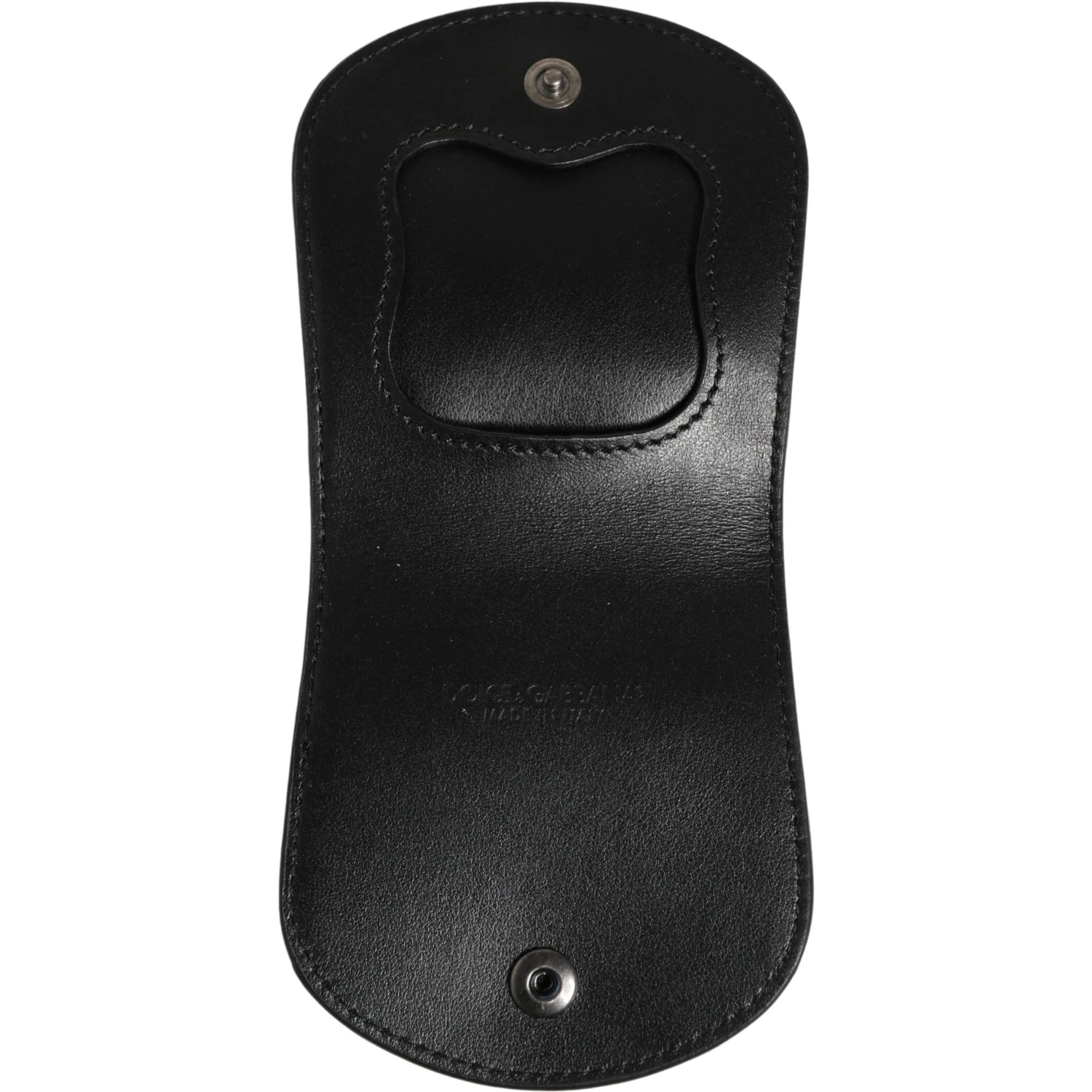 Black Exotic Skin Condom Case Holder Pocket Wallet
