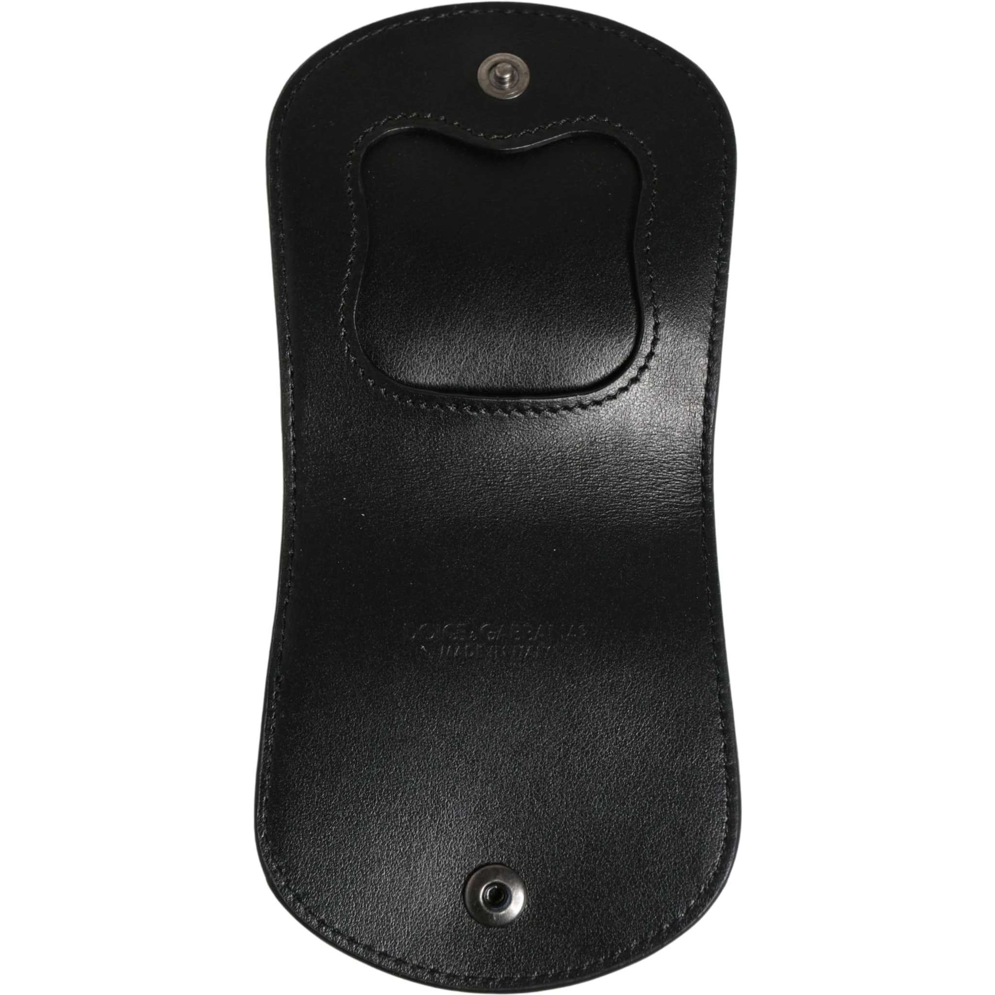 Black Exotic Skin Condom Case Holder Pocket Wallet