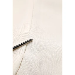 White Cotton Single Breasted Jacket Blazer