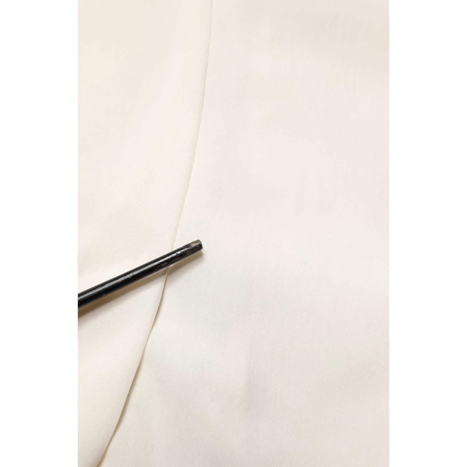 White Cotton Single Breasted Jacket Blazer