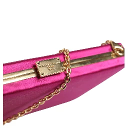 Pink Cotton Clutch Evening Crossbody Women Purse Bag
