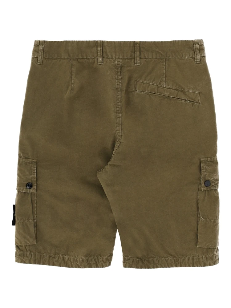CARGO SHORTS WITH LOGO PATCH alternative