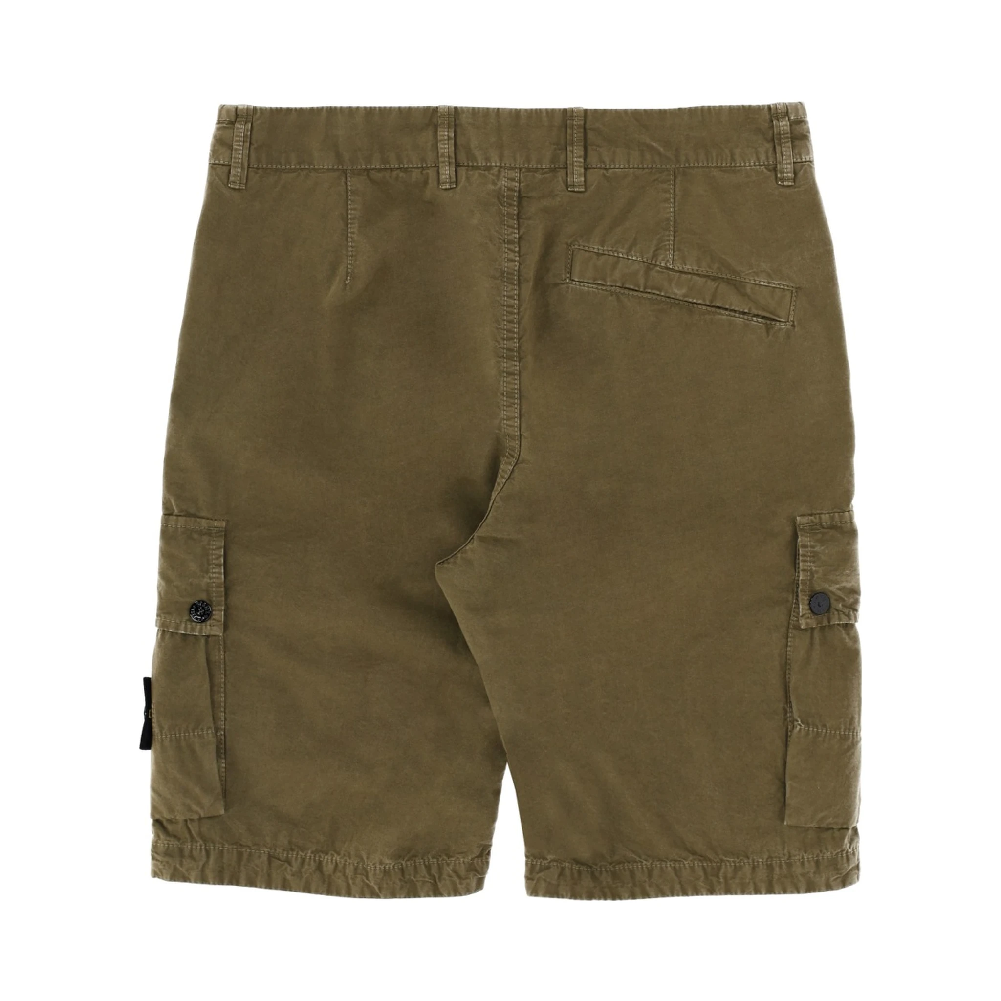 CARGO SHORTS WITH LOGO PATCH
