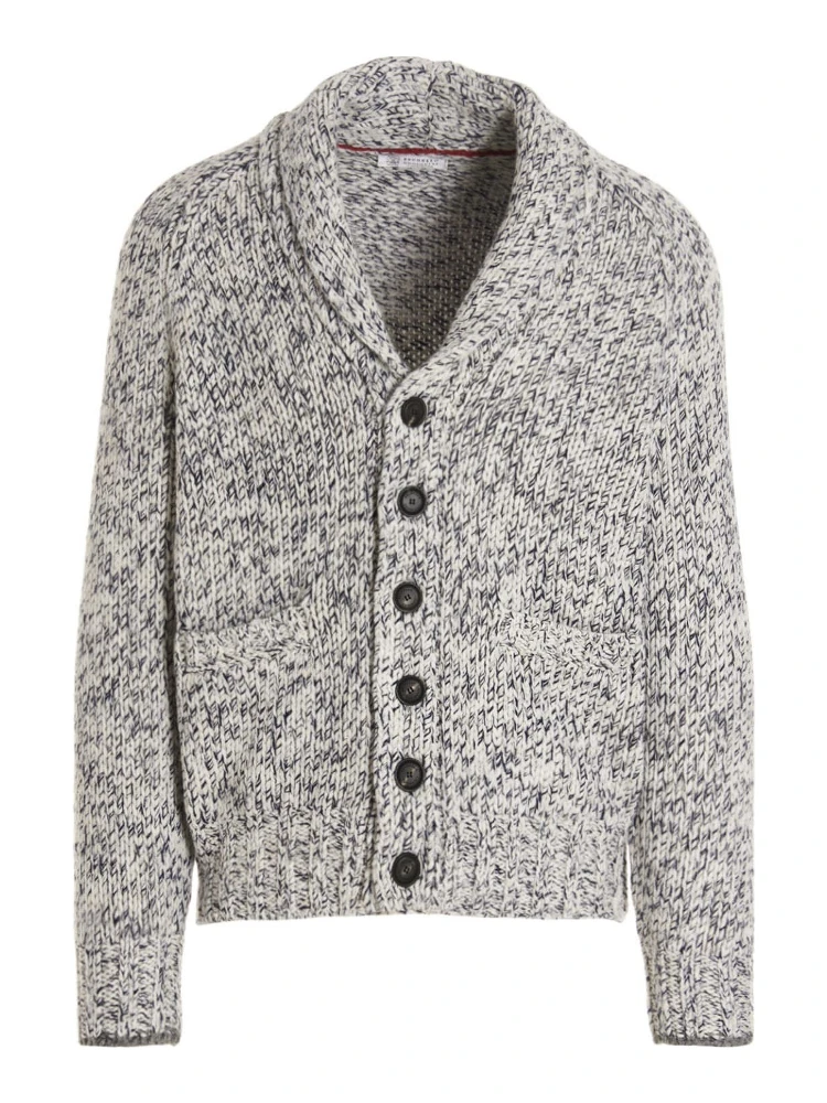 Multicolor Wool Cardigan