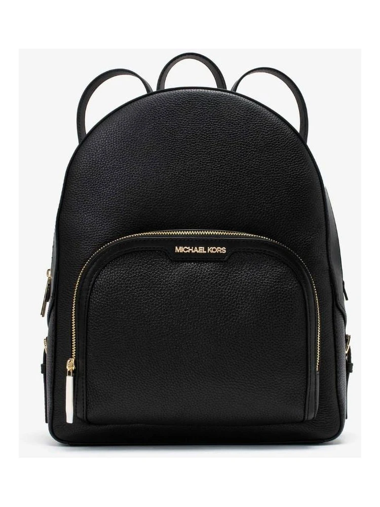 Black Leather Backpack