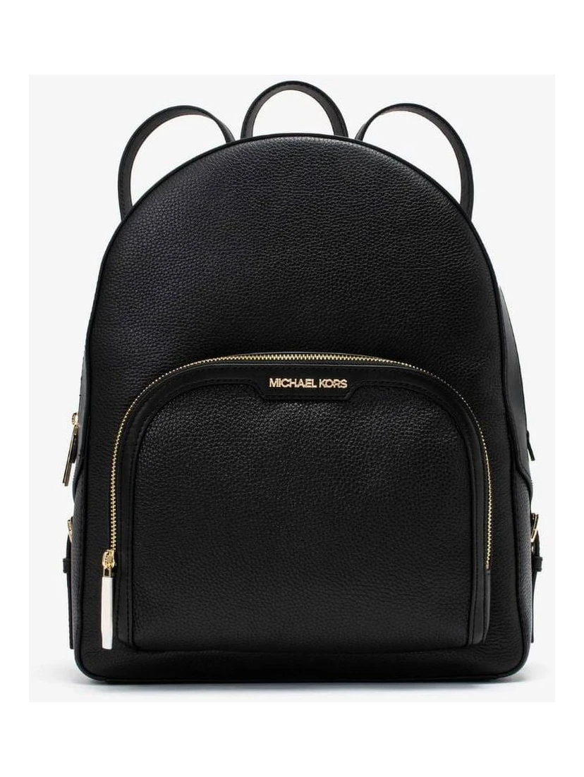 Black Leather Backpack