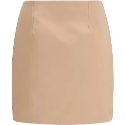 Multicolor Polyester Mini Skirt