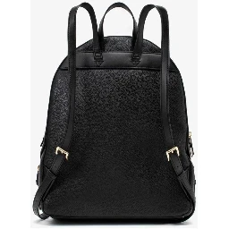 Black Leather Backpack