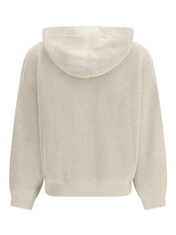 Beige Cotton Hoodie alternative