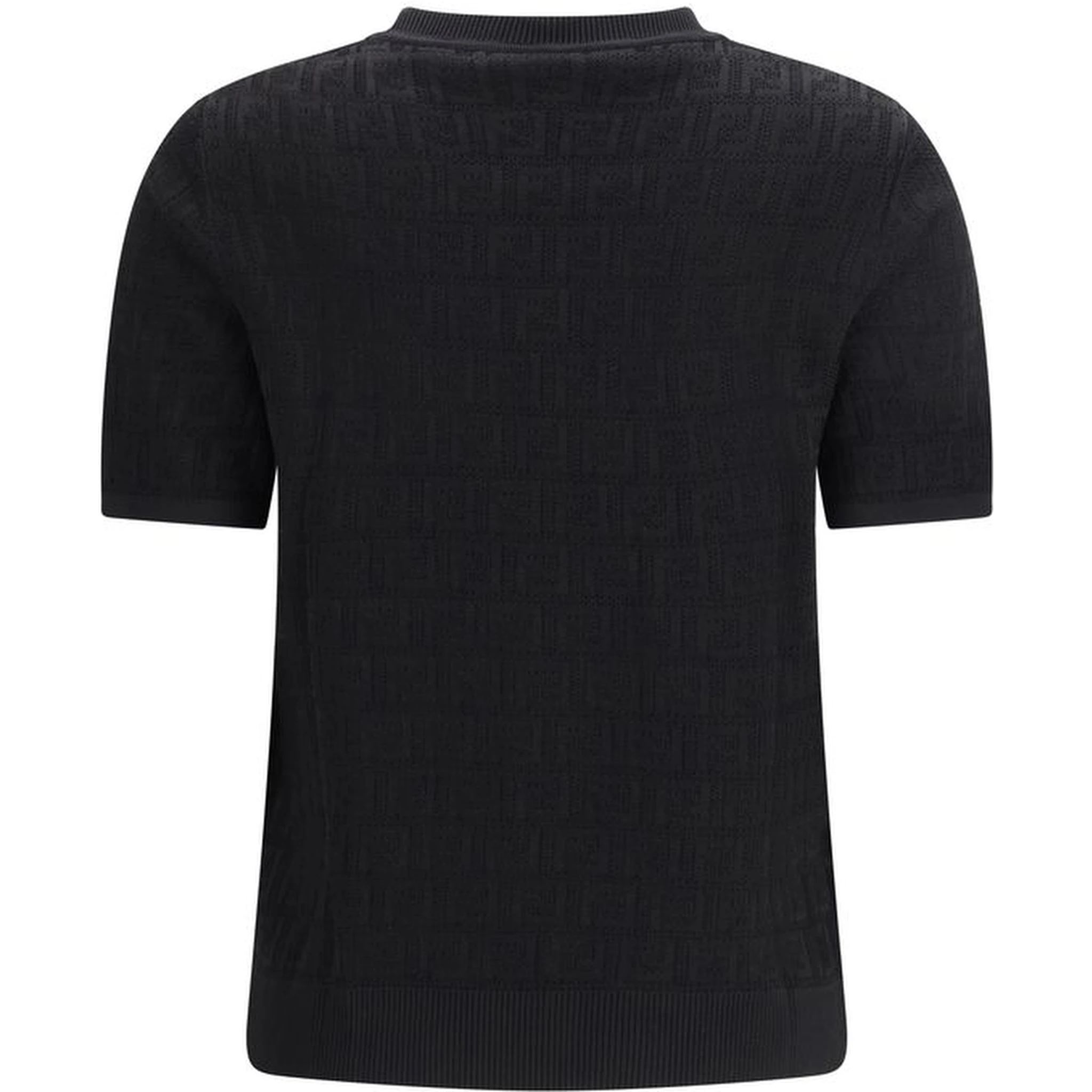 Black Viscose T-Shirt