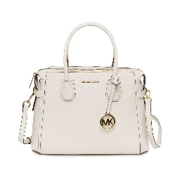 Beige Leather Handbag