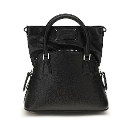 Black Goatskin Shoulder Bag