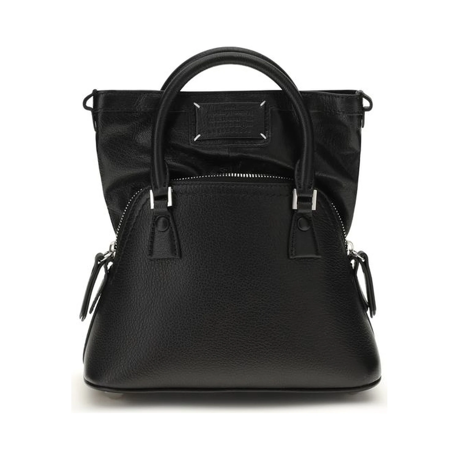 Black Goatskin Shoulder Bag