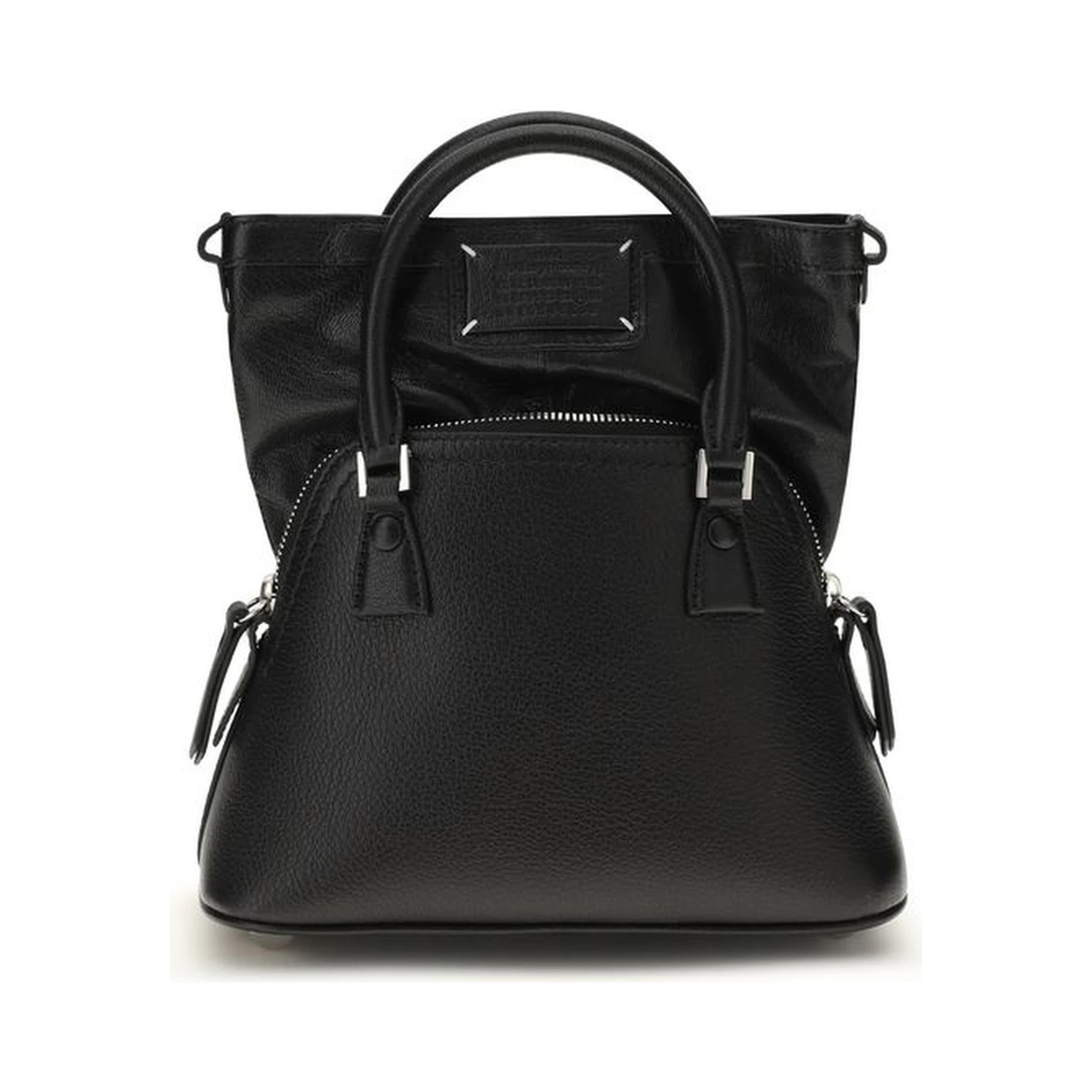 Black Goatskin Shoulder Bag