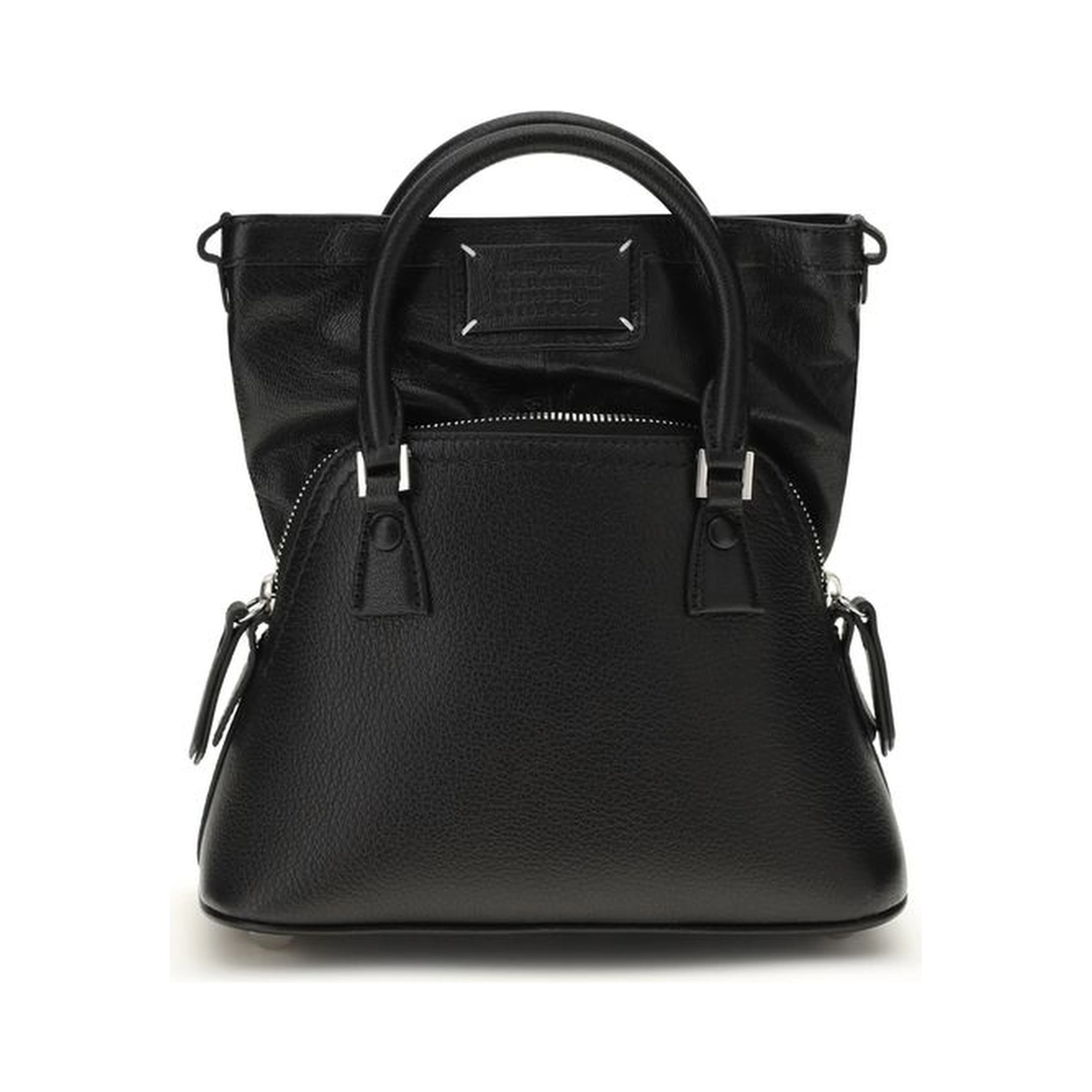 Black Goatskin Shoulder Bag