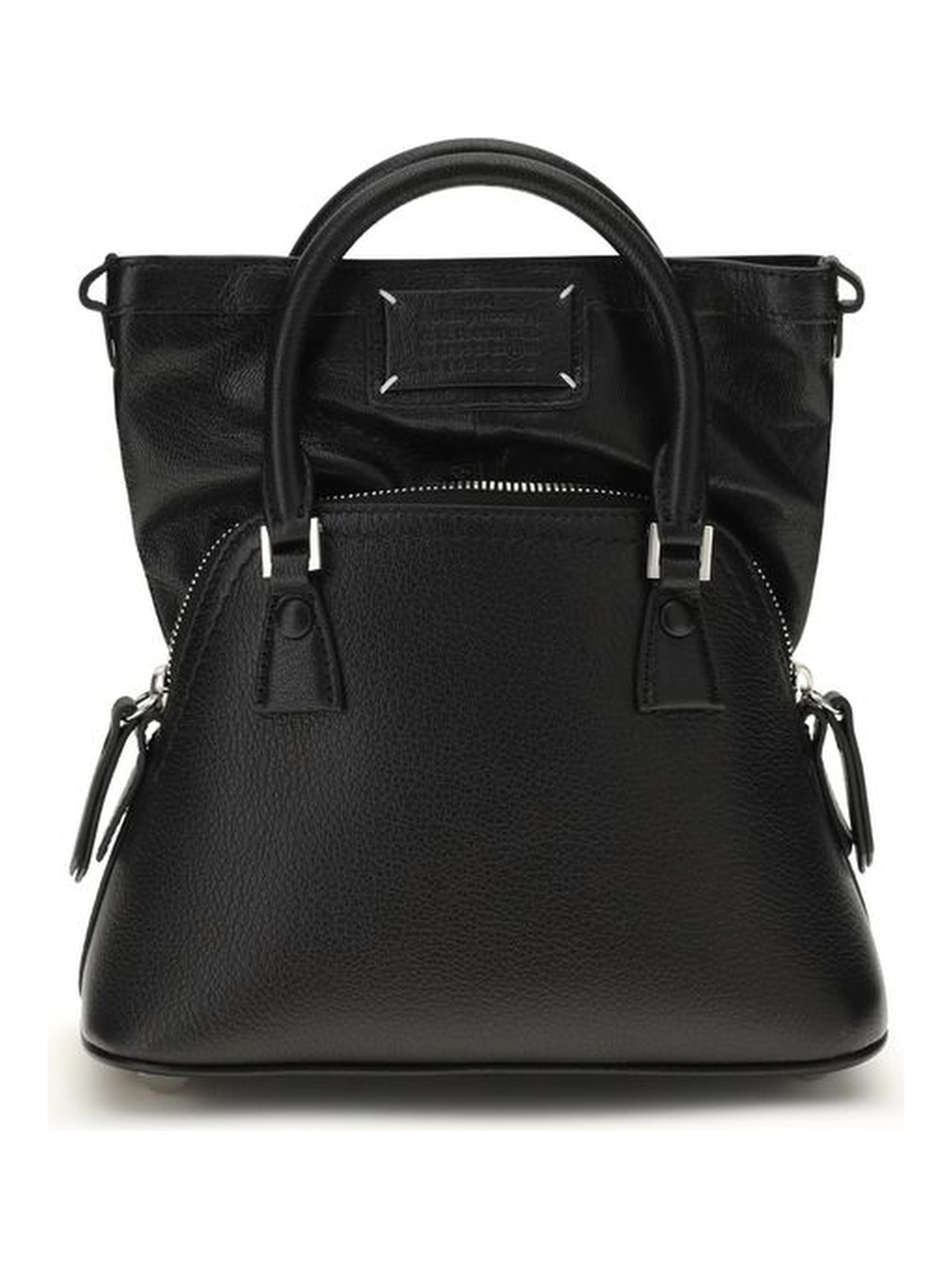 Black Goatskin Shoulder Bag
