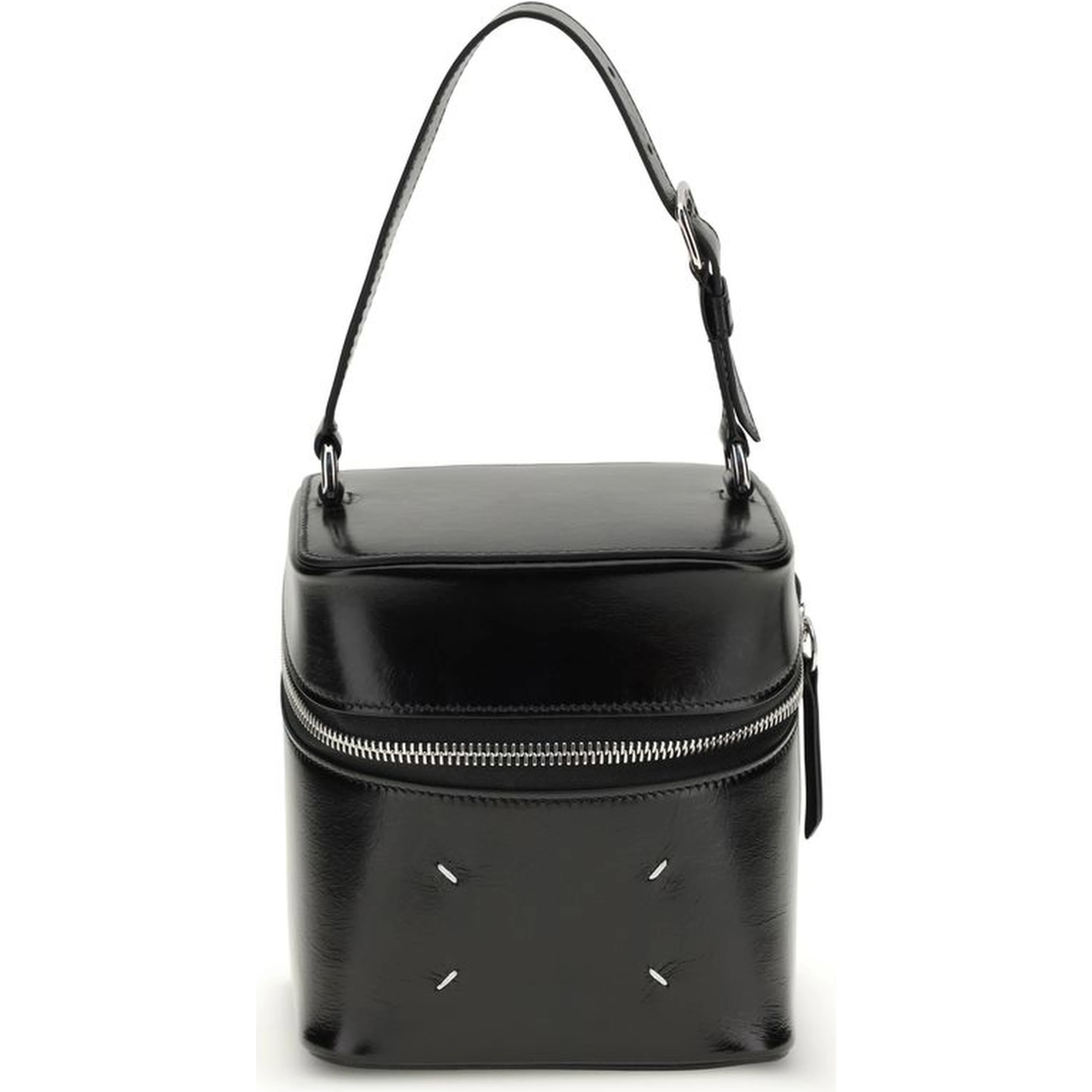 Black Calf Leather Bos Taurus Shoulder Bag