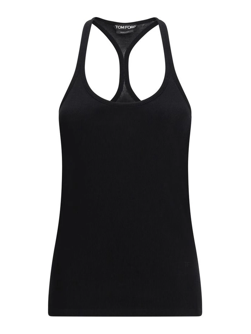 بلوزة حريرية سوداء