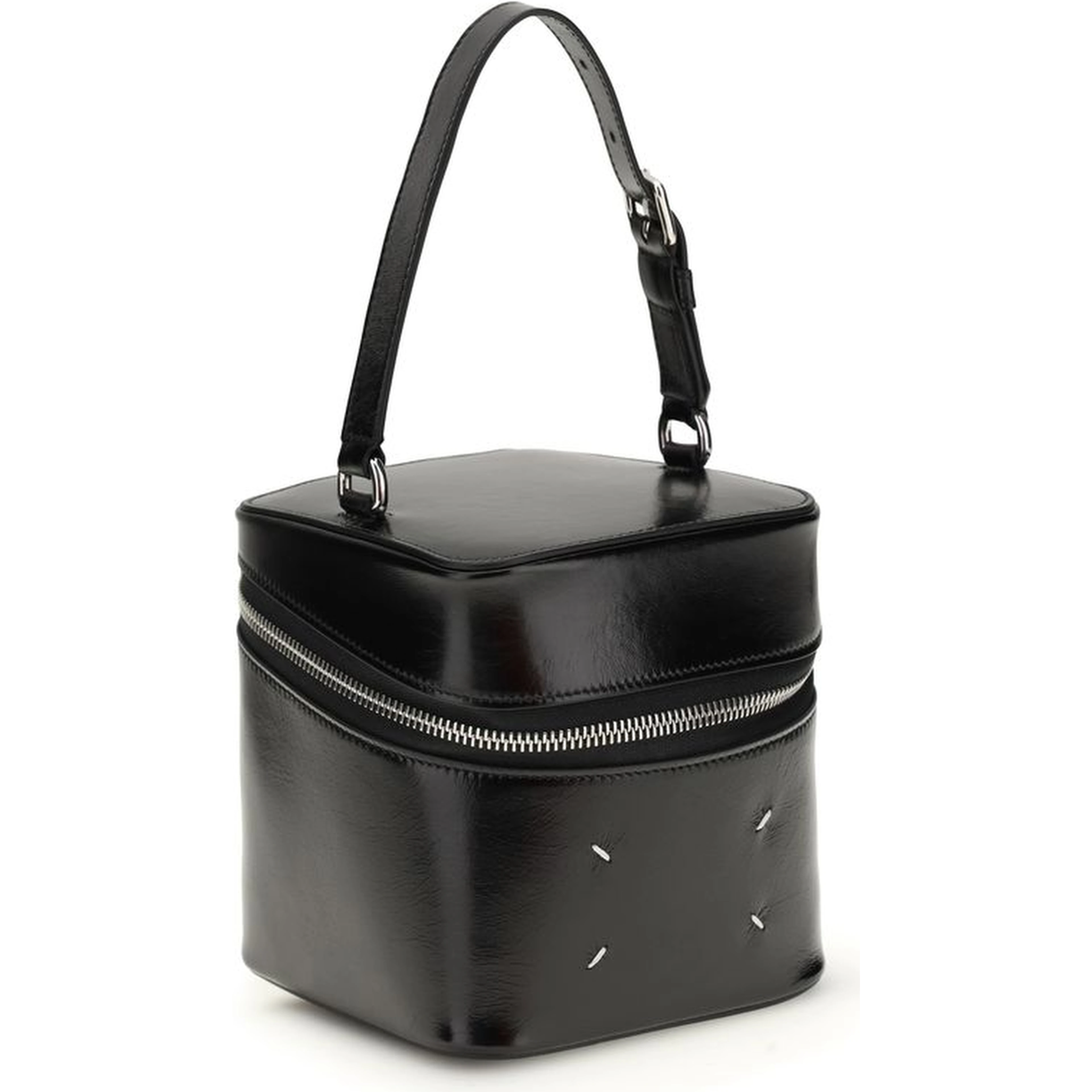 Black Calf Leather Bos Taurus Shoulder Bag