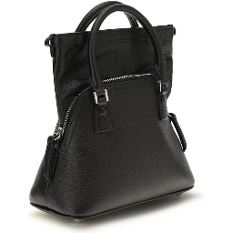 Black Goatskin Shoulder Bag