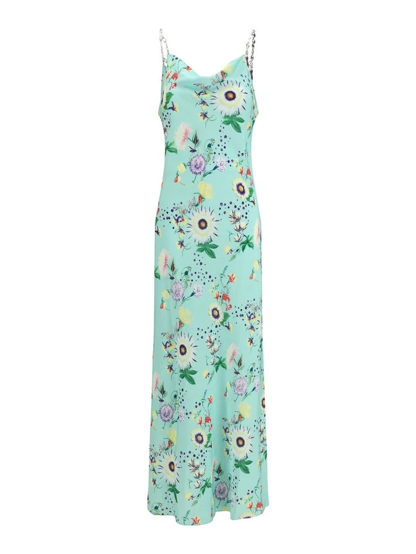 Bicolor Polyester Casual Dress
