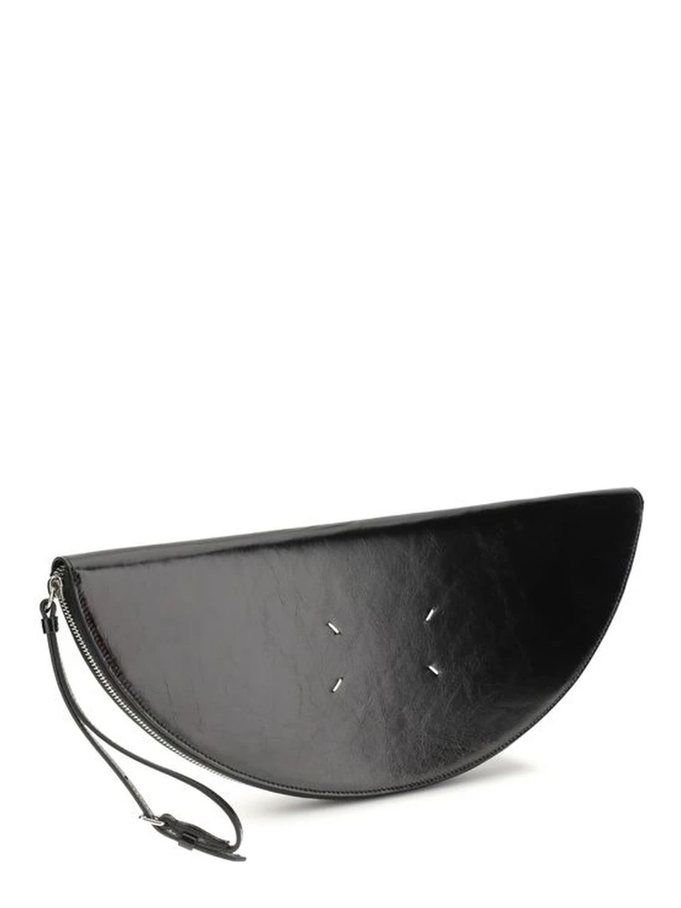 Black Calf Leather Bos Taurus Clutch Bag alternative