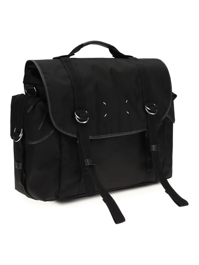 Black Calf Leather Bos Taurus Shoulder Bag