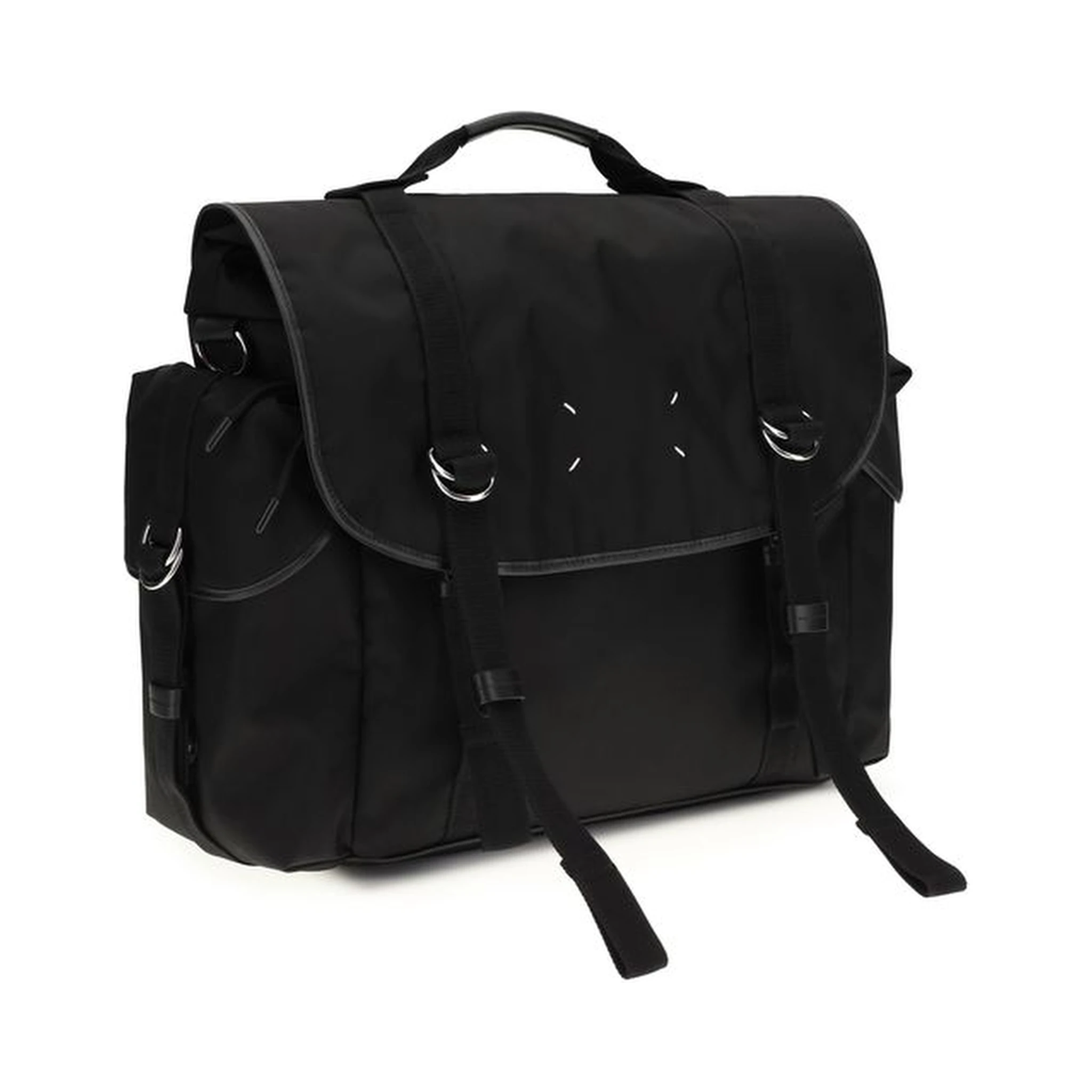 Black Calf Leather Bos Taurus Shoulder Bag